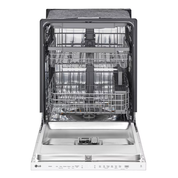 LG - 48 dBA Built In Dishwasher in White - LDPN4542W