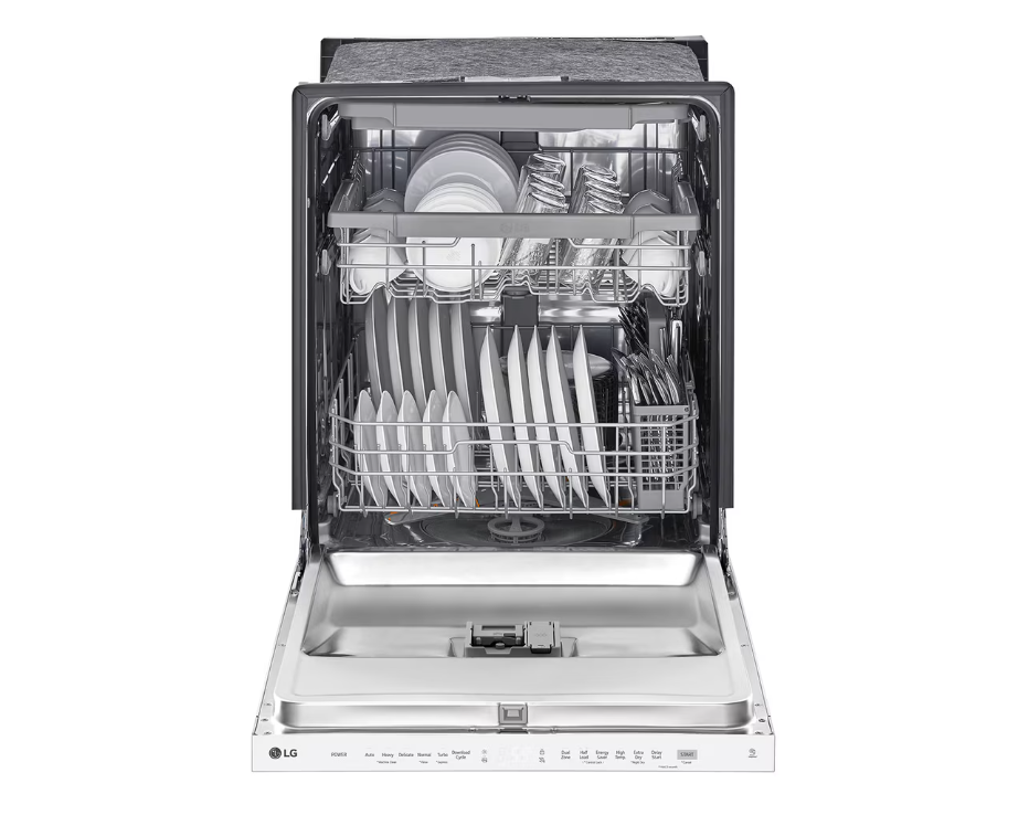 LG - 48 dBA Built In Dishwasher in White - LDPN4542W