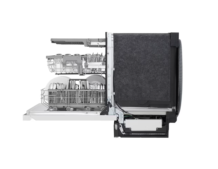 LG - 48 dBA Built In Dishwasher in White - LDPN4542W