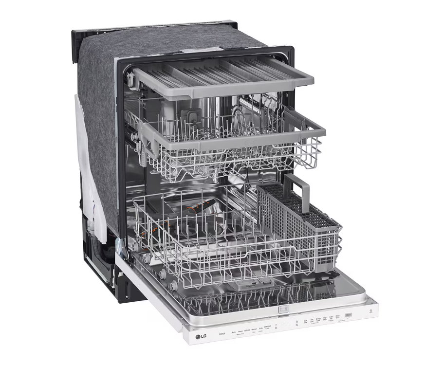 LG - 48 dBA Built In Dishwasher in White - LDPN4542W