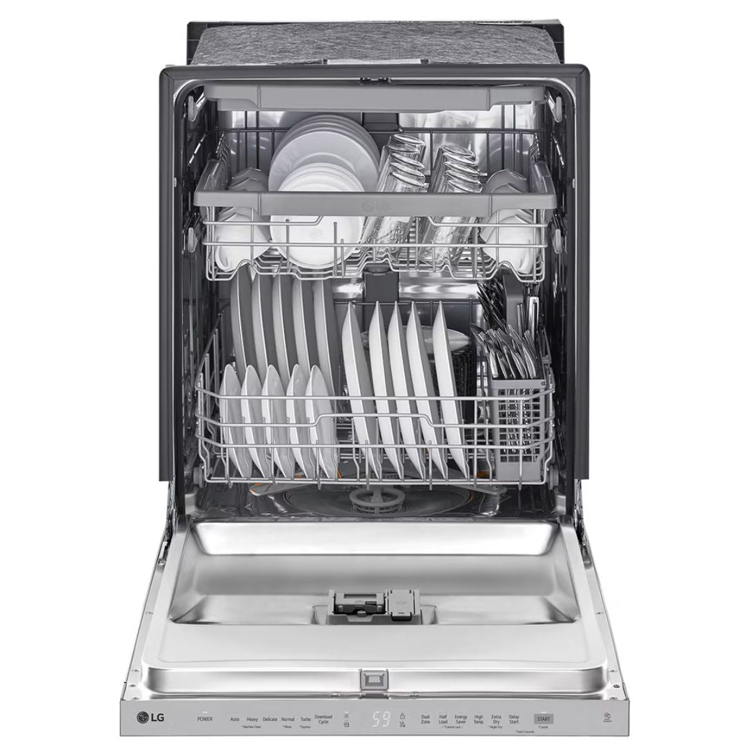 LG - 48 dBA Built In Dishwasher in Stainless - LDPN454HT