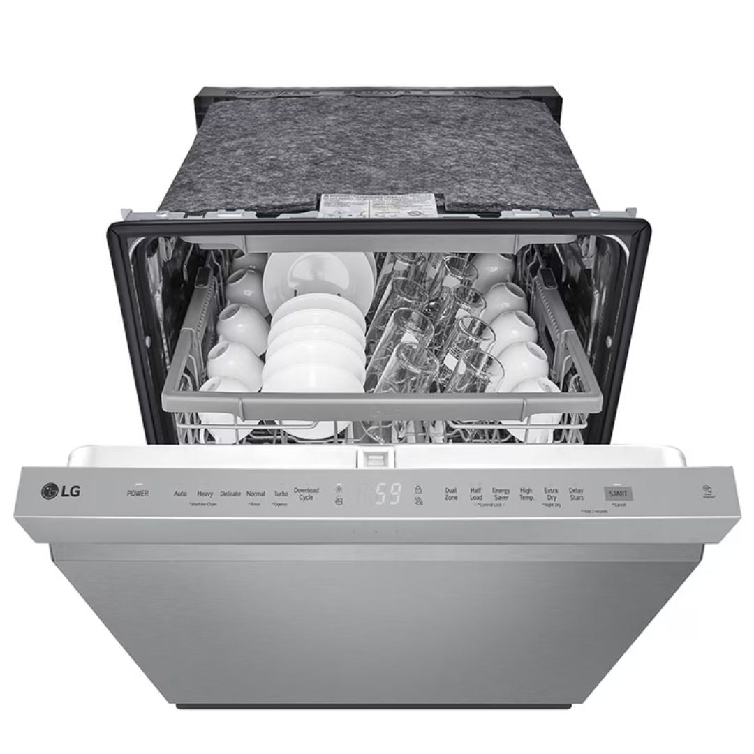 LG - 48 dBA Built In Dishwasher in Stainless - LDPN454HT