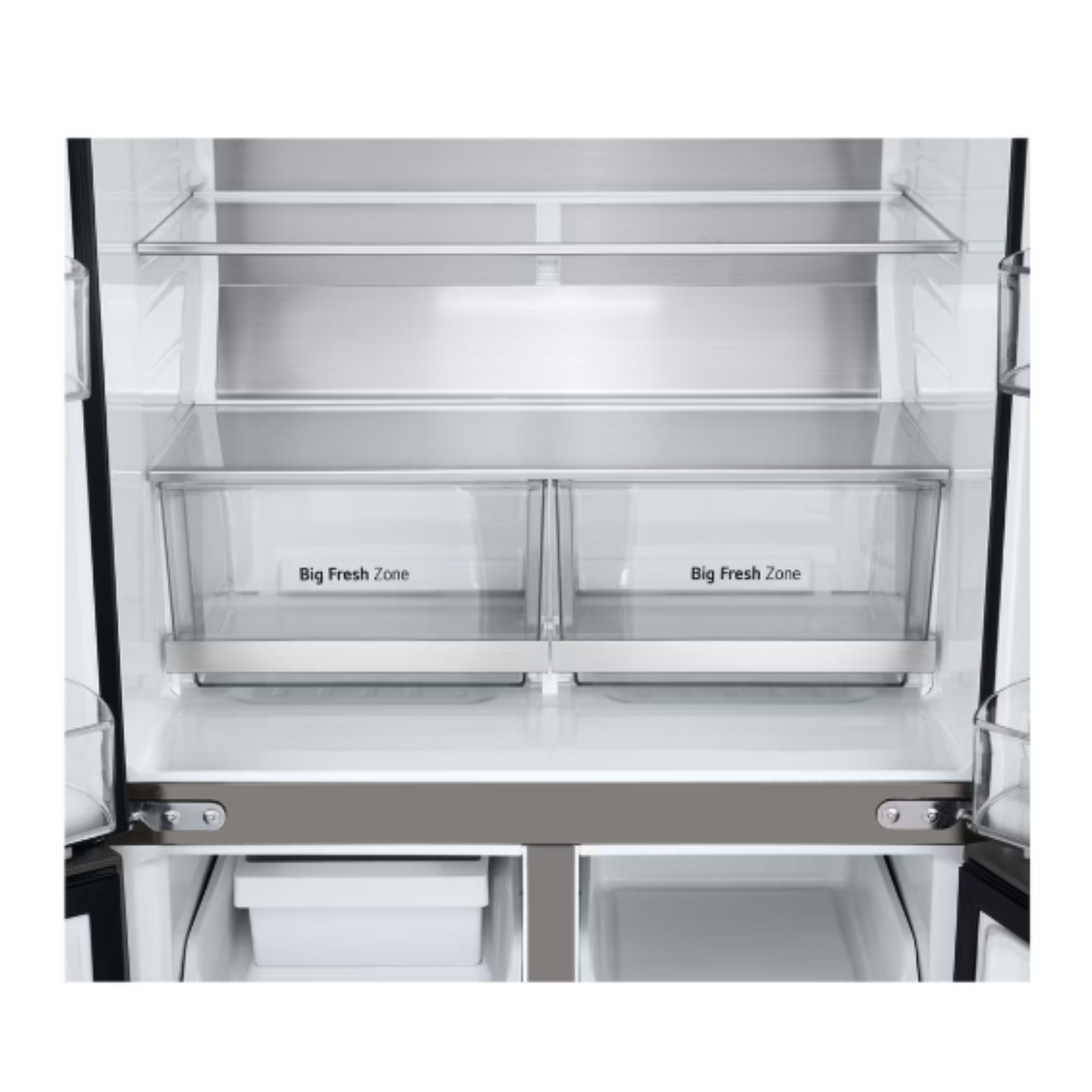 LG - 32.875 Inch 18.6 cu. ft French Door Refrigerator in Stainless - LF19C8200S