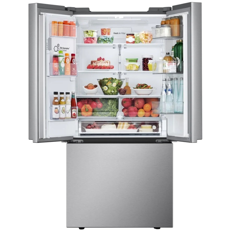 LG - 33 Inch 20.2 cu. ft French Door Refrigerator in Stainless - LF20C6330S
