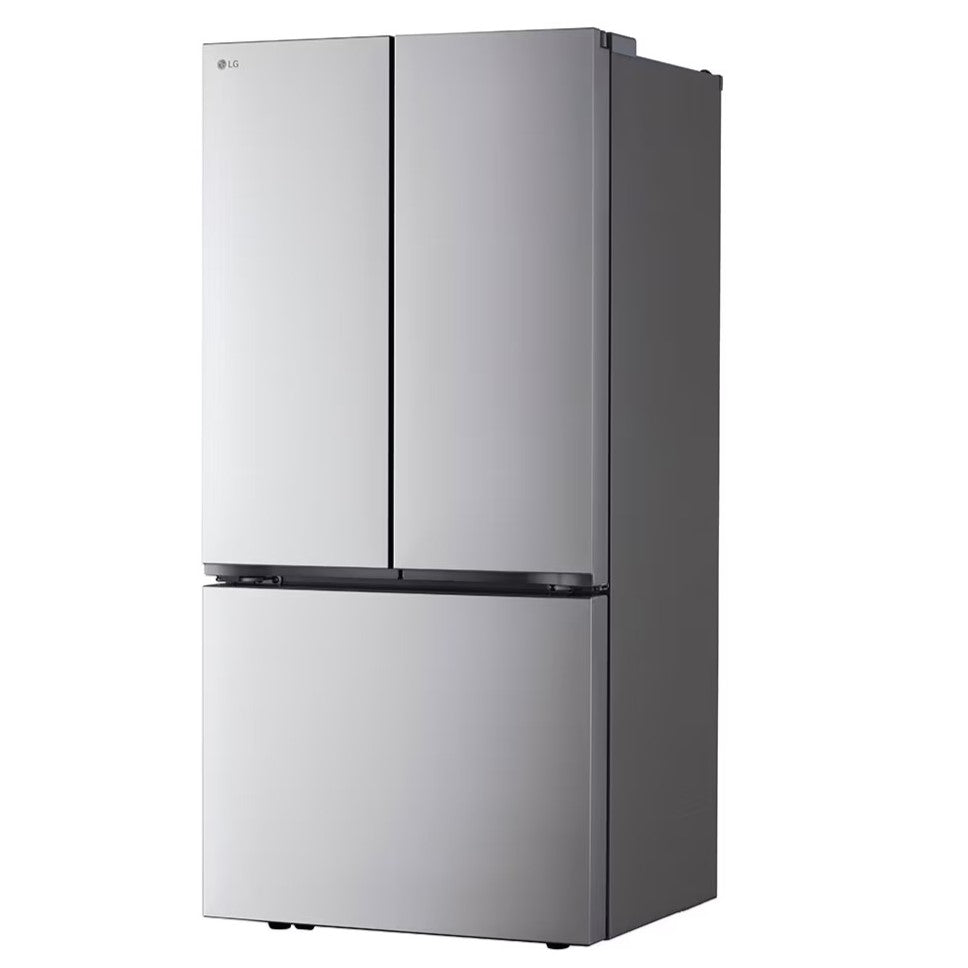 LG - 32.9 Inch 21 cu. ft French Door Refrigerator in Stainless - LF21C6200S