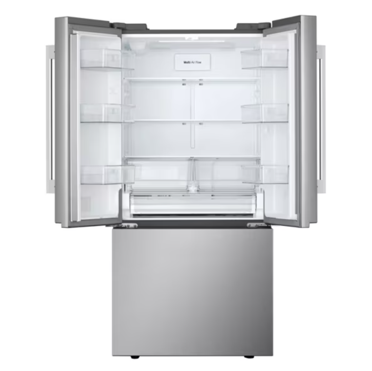 LG - 33 Inch 25.1 cu. ft French Door Refrigerator in Stainless - LF25H6200S