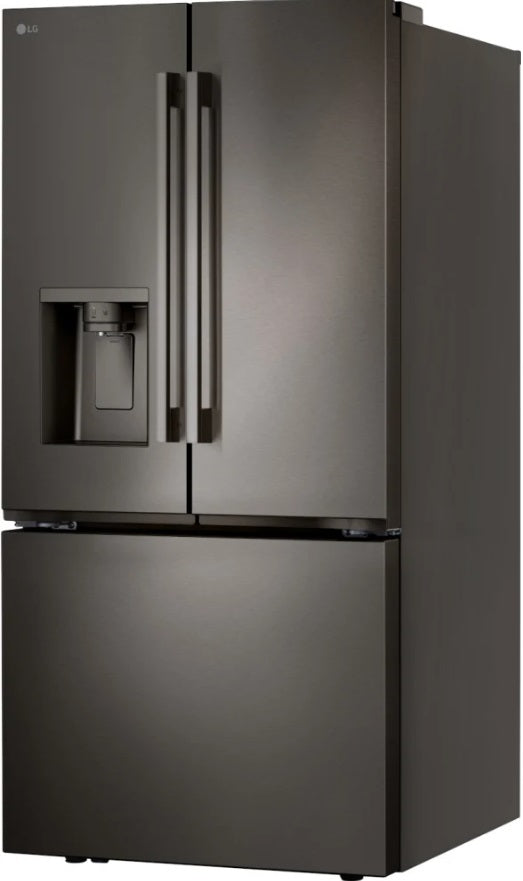 LG - 33 Inch 24.5 cu. ft French Door Refrigerator in Black Stainless - LF25H6330D