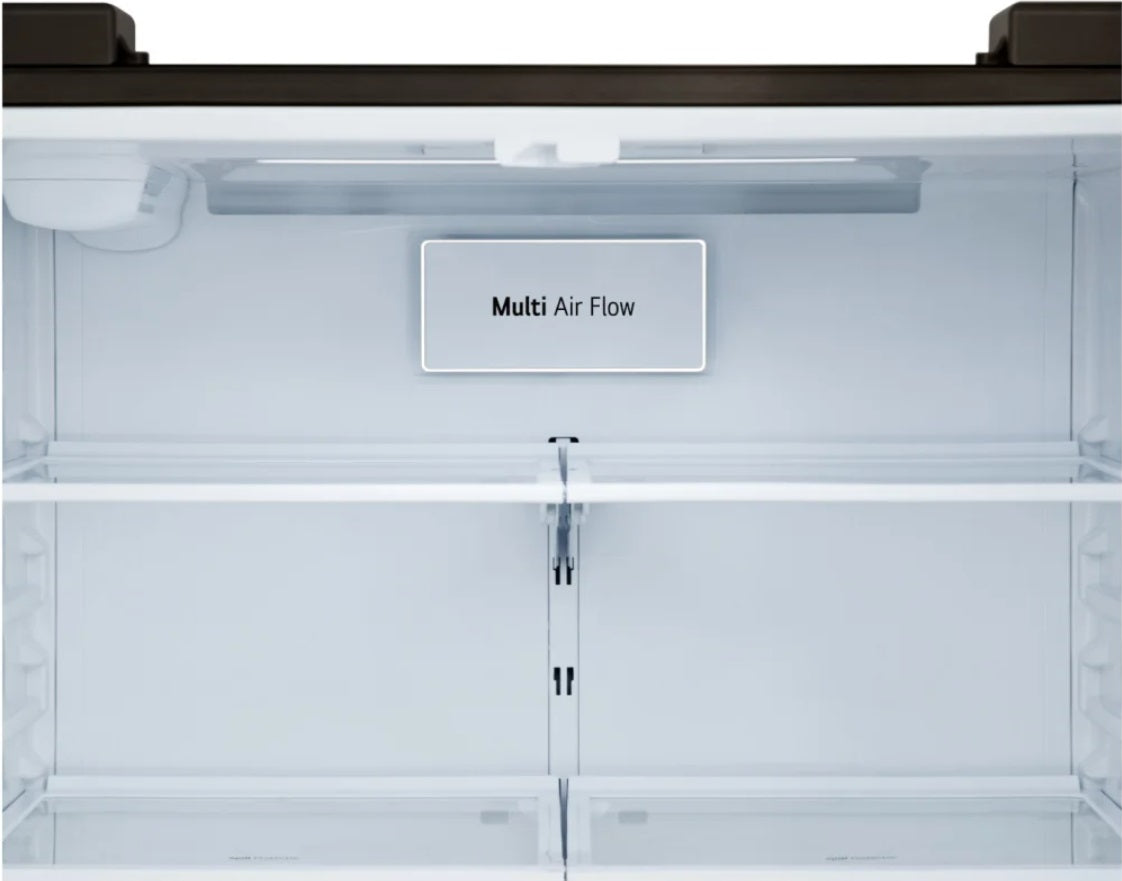 LG - 33 Inch 24.5 cu. ft French Door Refrigerator in Black Stainless - LF25H6330D