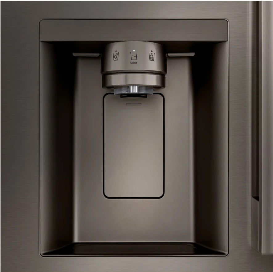 LG - 33 Inch 24.5 cu. ft French Door Refrigerator in Black Stainless - LF25H6330D