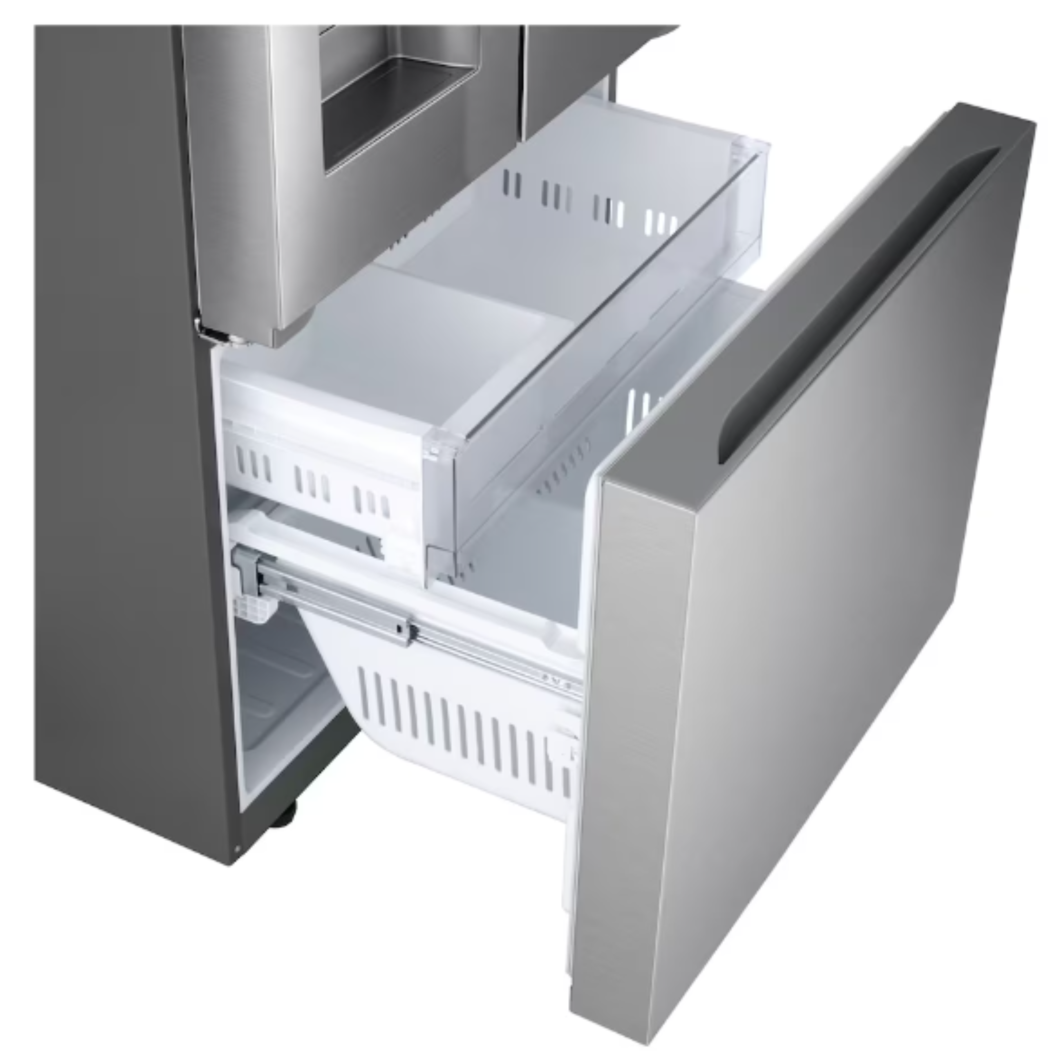 LG - 33 Inch 24.5 cu. ft French Door Refrigerator in Stainless - LF25H6330S