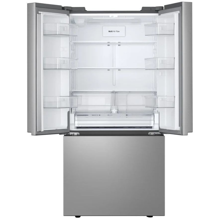 LG - 33 Inch 25.1 cu. ft French Door Refrigerator in Silver - LF25S6200V