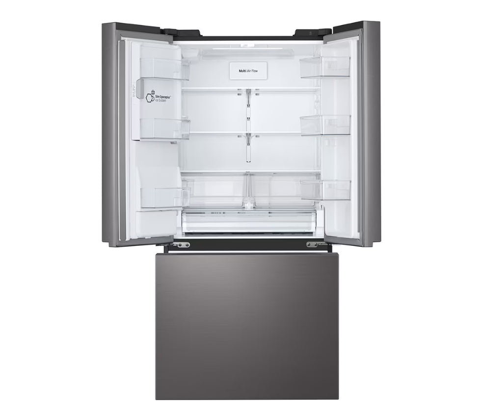 LG - 33 Inch 24.5 cu. ft French Door Refrigerator in Black Stainless - LF25S6330D