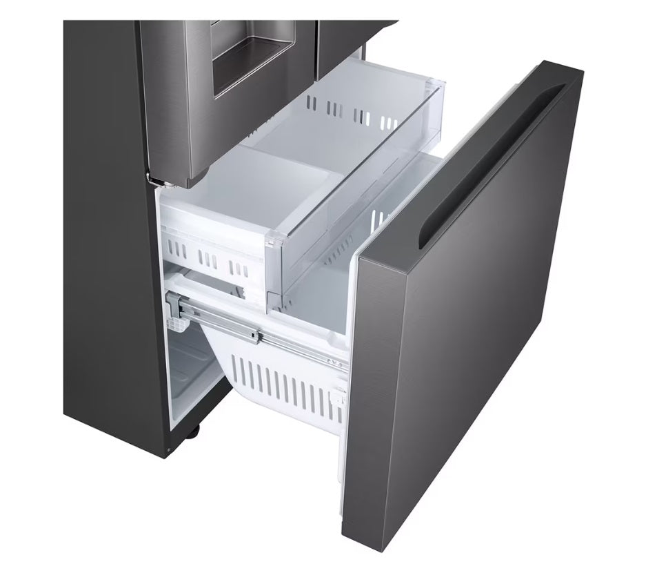 LG - 33 Inch 24.5 cu. ft French Door Refrigerator in Black Stainless - LF25S6330D