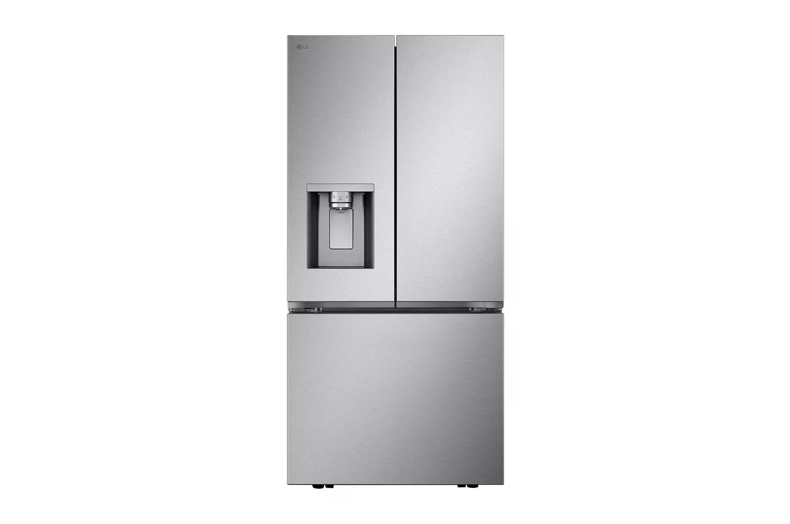 LG - 33 Inch 24.5 cu. ft French Door Refrigerator in Stainless - LF25S6330S