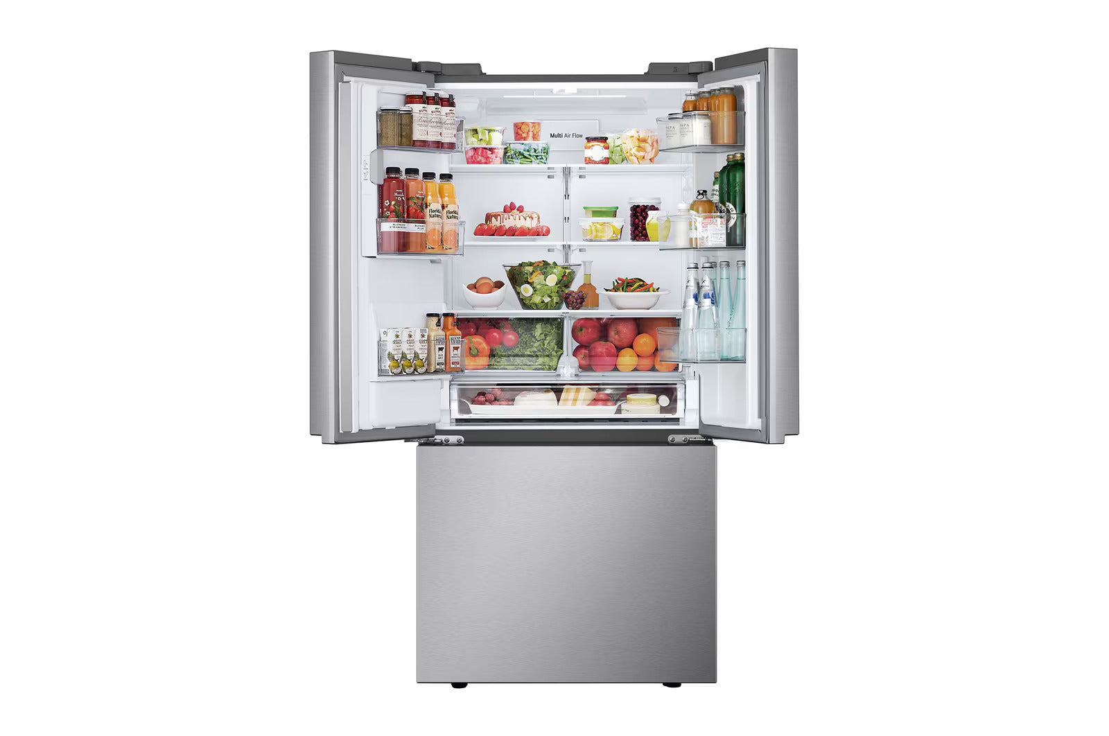 LG - 33 Inch 24.5 cu. ft French Door Refrigerator in Stainless - LF25S6330S