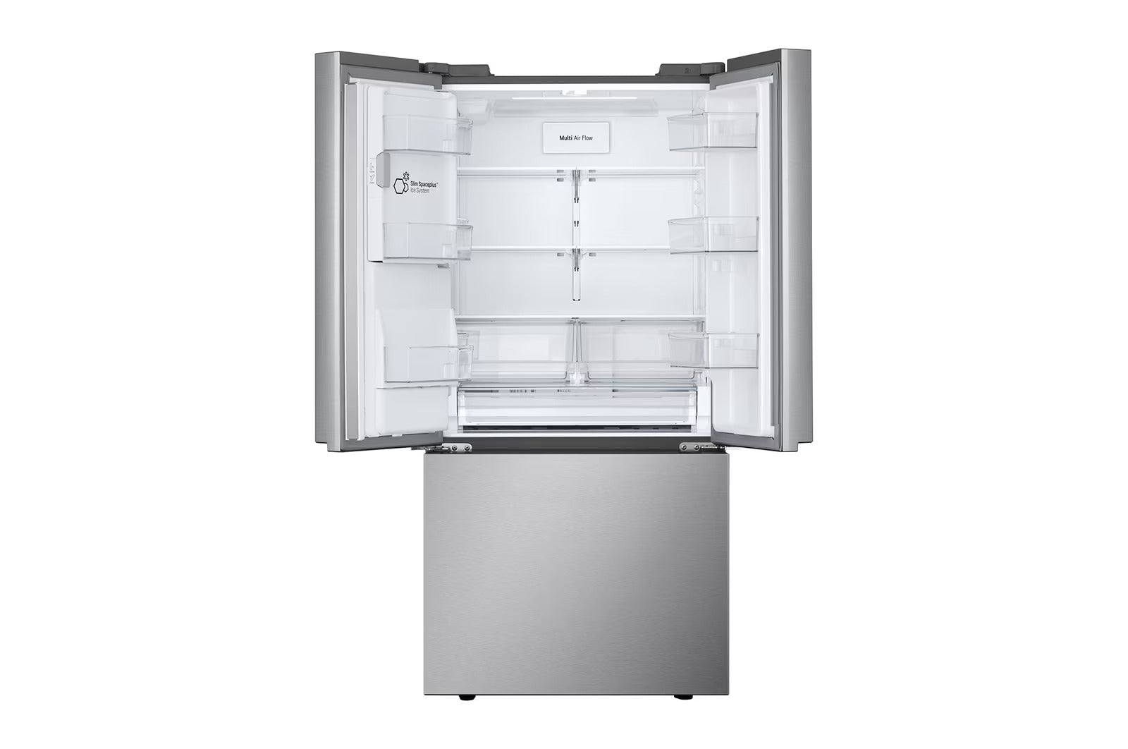LG - 33 Inch 24.5 cu. ft French Door Refrigerator in Stainless - LF25S6330S