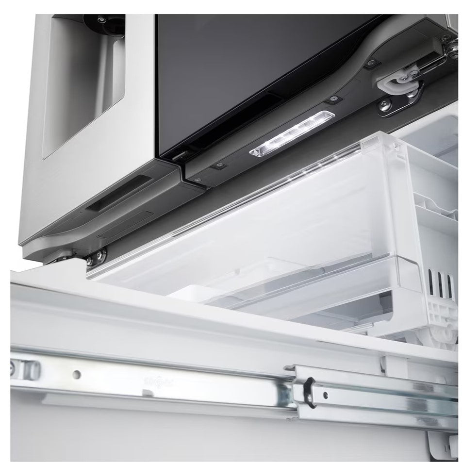 LG - 33 Inch 24.5 cu. ft French Door Refrigerator in Stainless - LF25S6560S