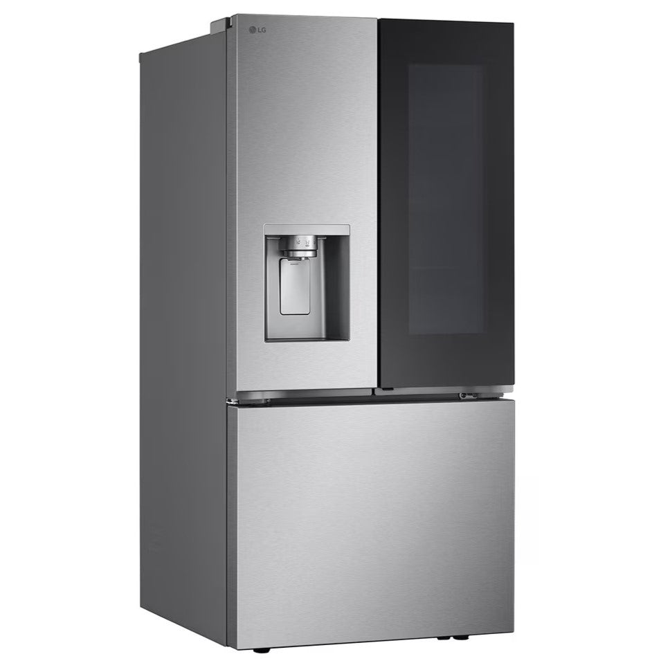 LG - 33 Inch 24.5 cu. ft French Door Refrigerator in Stainless - LF25S6560S