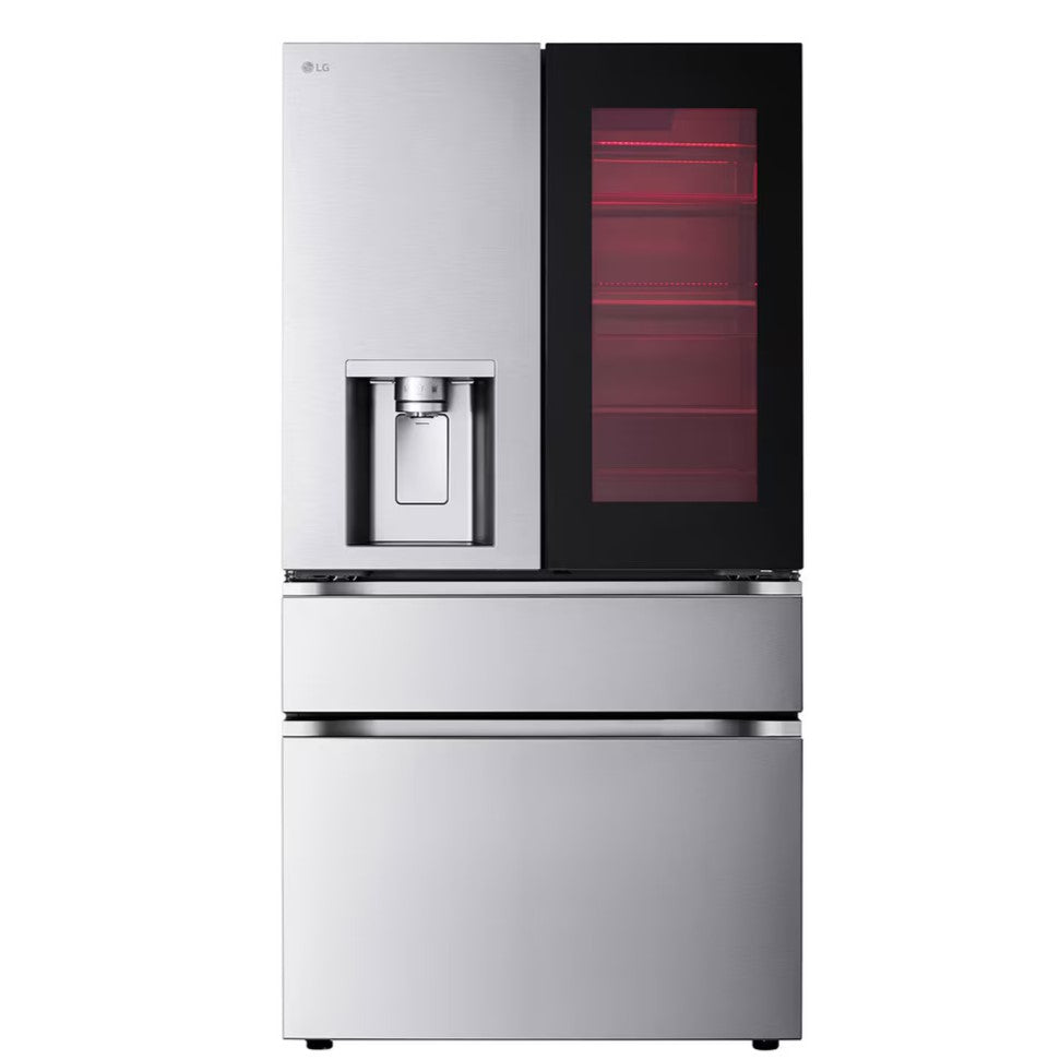 LG - 36 Inch 28.6 cu. ft French 4-Door Refrigerator in Stainless - LF29S8365S