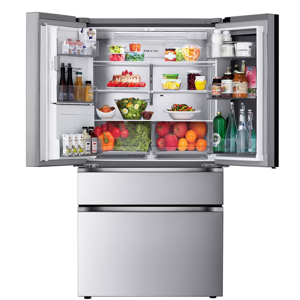 LG - 36 Inch 28.6 cu. ft French 4-Door Refrigerator in Stainless - LF29S8365S