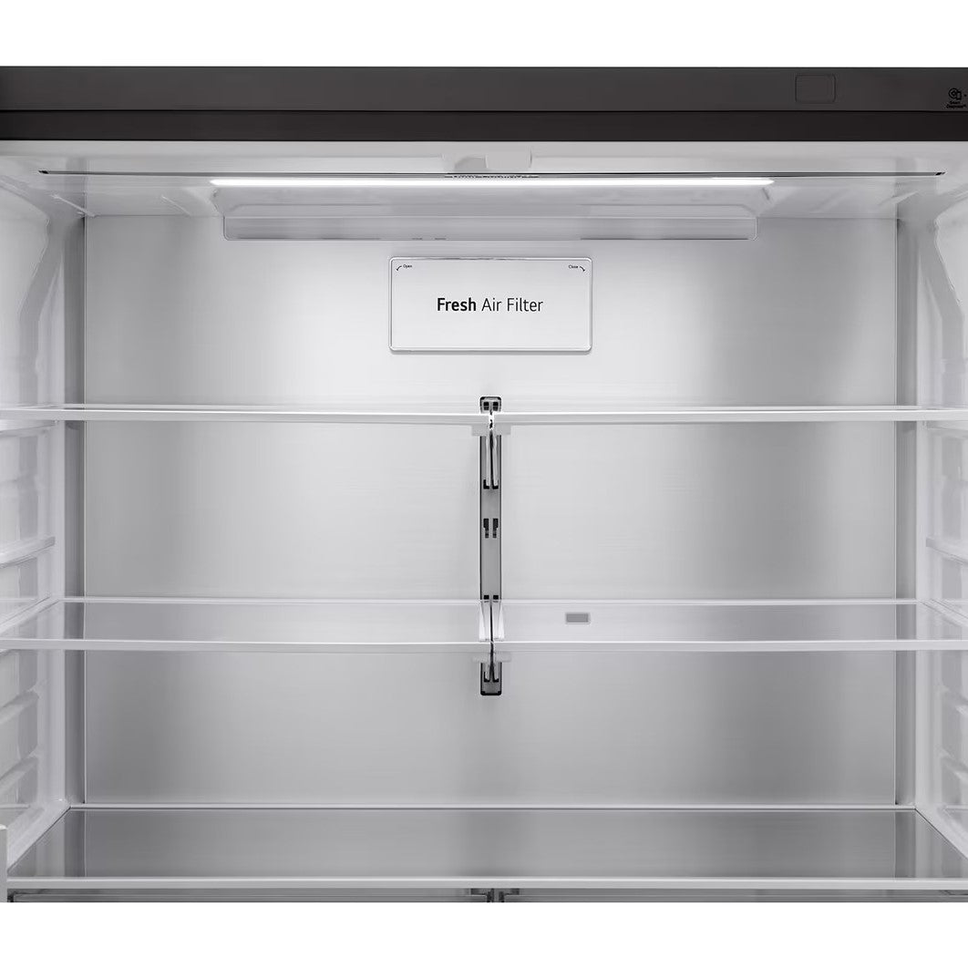 LG - 36 Inch 28.6 cu. ft French 4-Door Refrigerator in Stainless - LF29S8365S