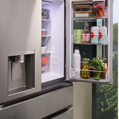 LG - 36 Inch 28.6 cu. ft French 4-Door Refrigerator in Stainless - LF29S8365S