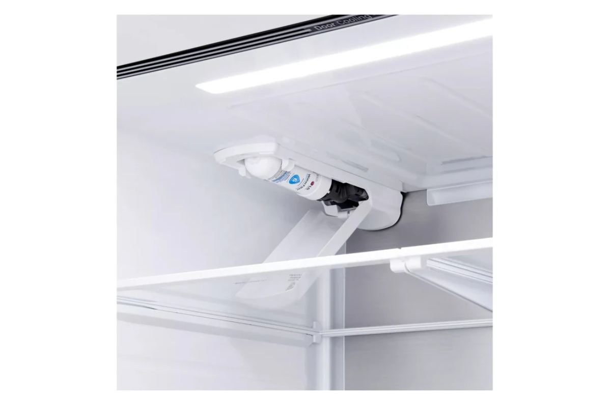 LG - 35.75 Inch 30 cu. ft French Door Refrigerator in Stainless - LF30S8210S