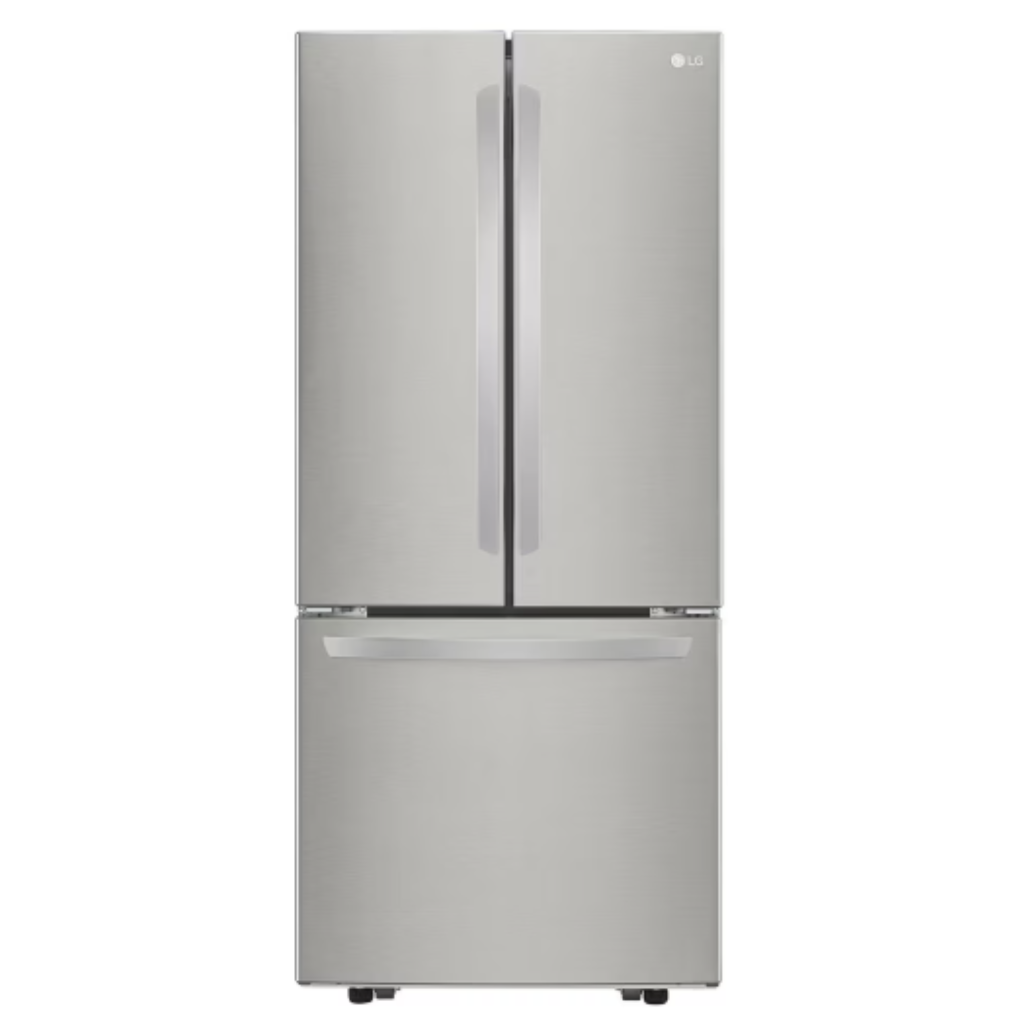 LG - 30 Inch 21.8 cu. ft French Door Refrigerator in Stainless - LFCS22520S