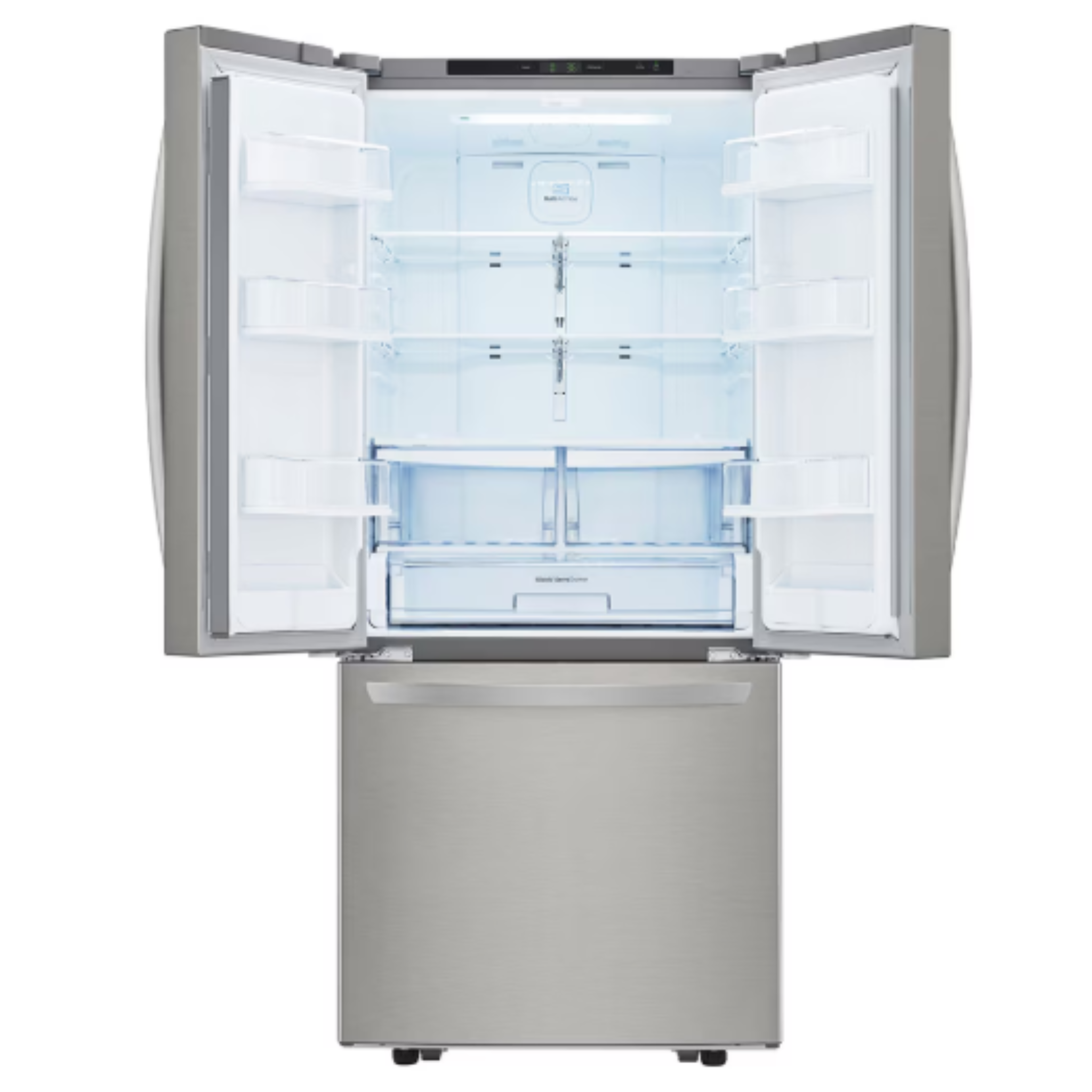LG - 30 Inch 21.8 cu. ft French Door Refrigerator in Stainless - LFCS22520S