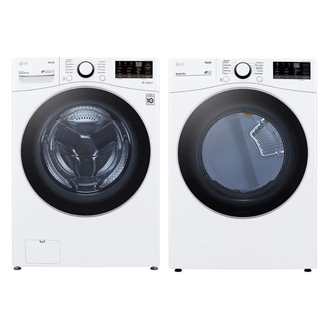 LG Laundry Pair - DLE3600W, WM3600HWA