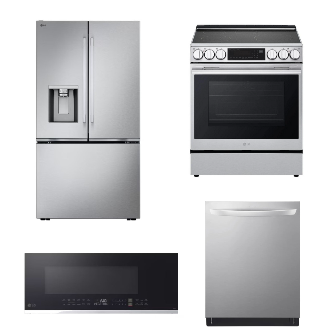 LG Kitchen Package - LF24Z6530S, LSIL6336XE, LDTH7972S, MVEF1337F