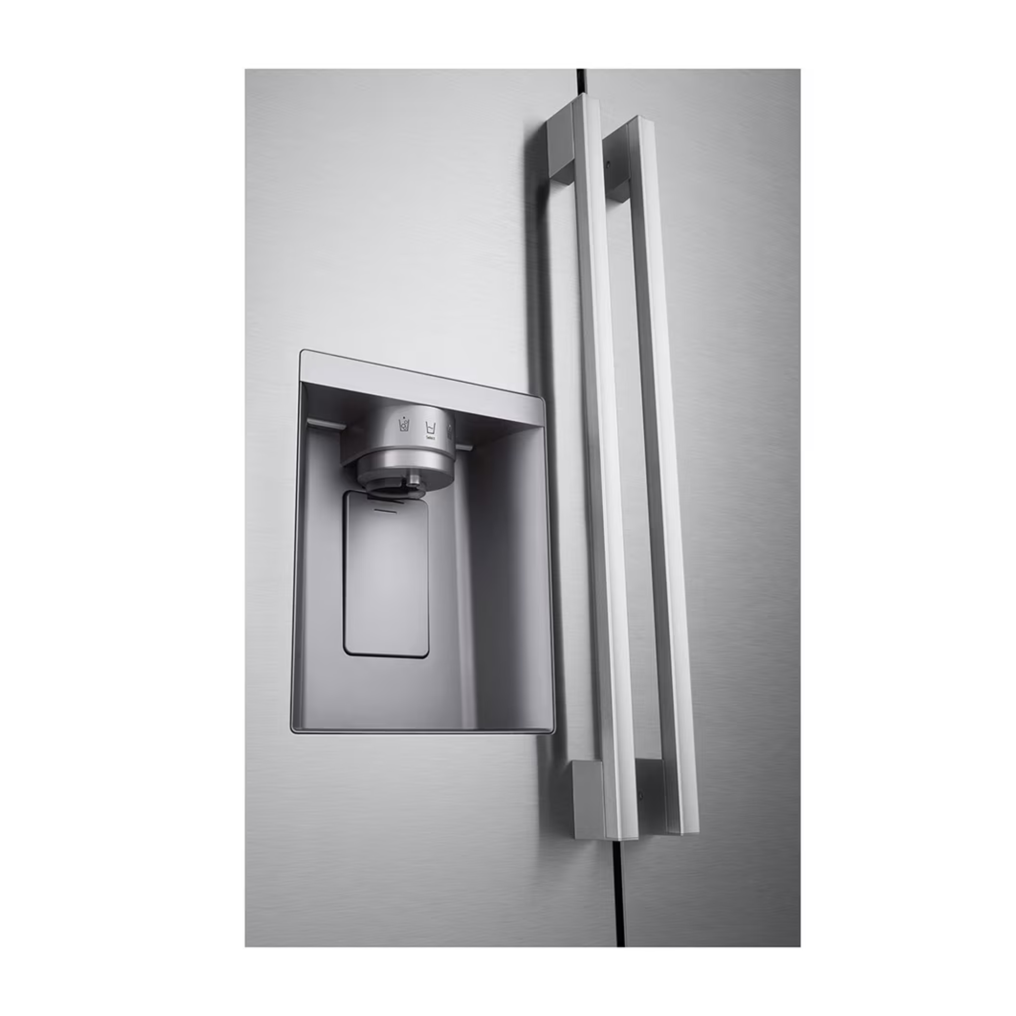 LG - 36 Inch 27 cu. ft Side by Side Refrigerator in Stainless - LL27T3530S