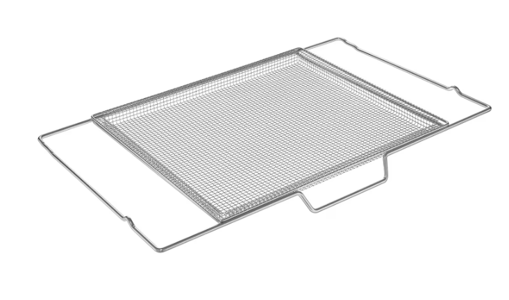 LG - 24.7 Inch Cooktop Add-On Air Fry Tray in Stainless - LRAL302S
