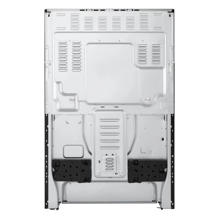 LG - 6.3 cu. ft Electric Range in Grey - LREN6321YE