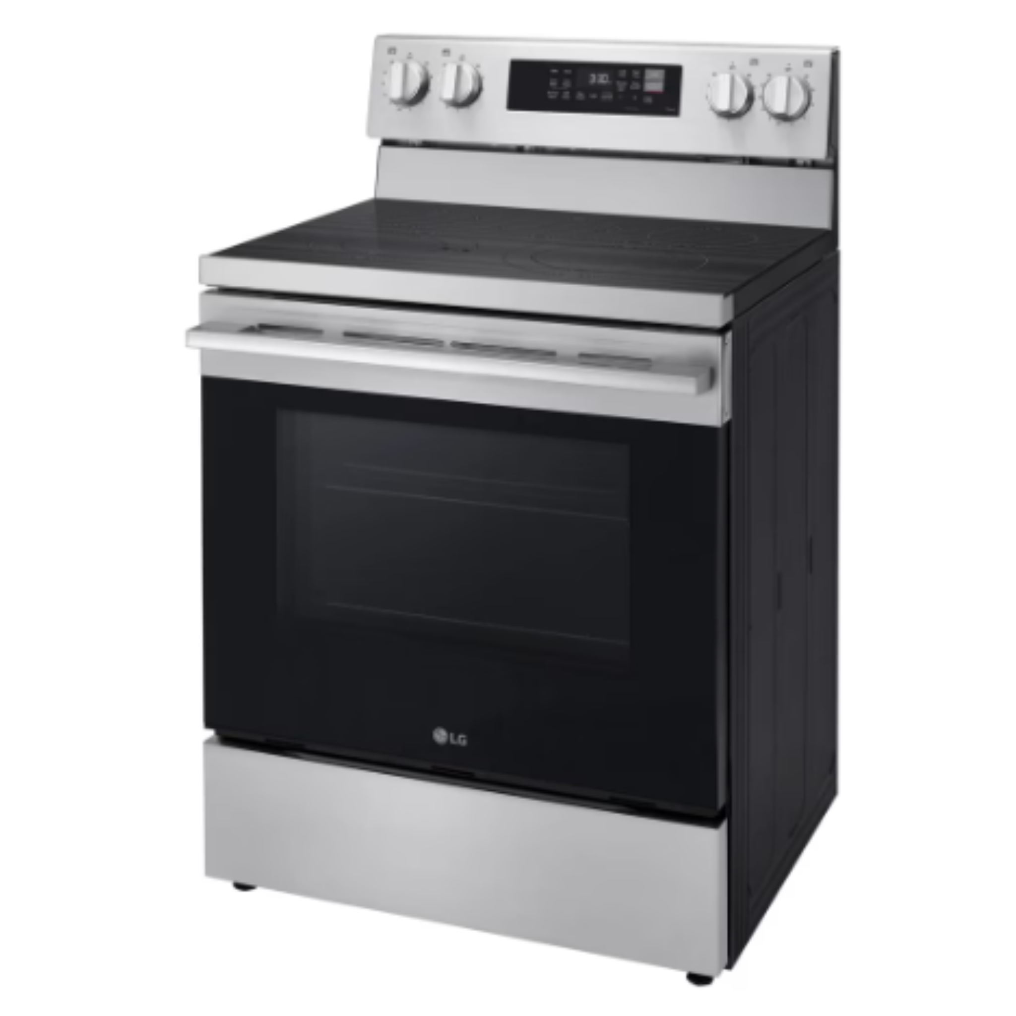 LG - 6.3 cu. ft Electric Range in Stainless - LREN6323YE