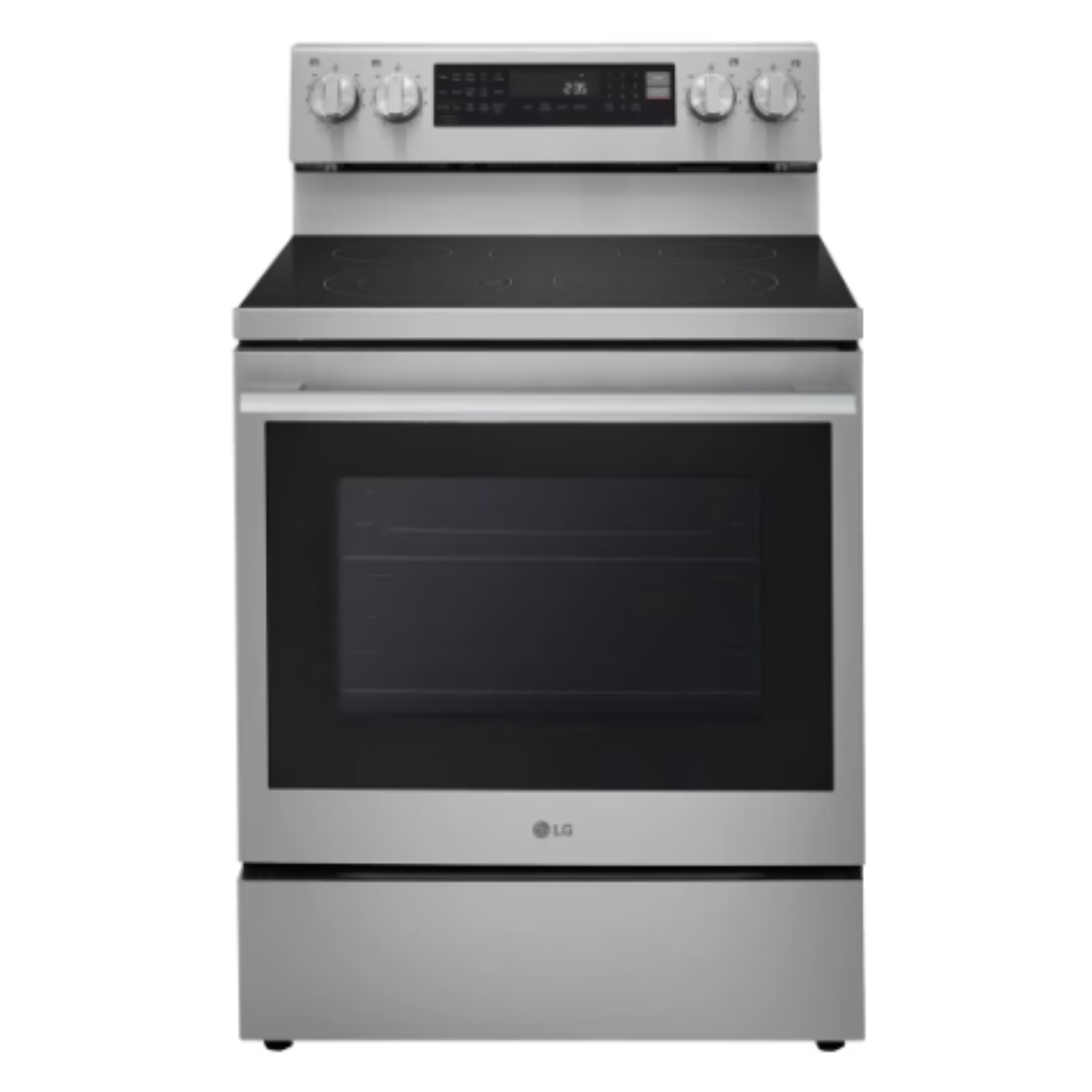 LG - 6.3 cu. ft Electric Range in Stainless - LREN6325XE