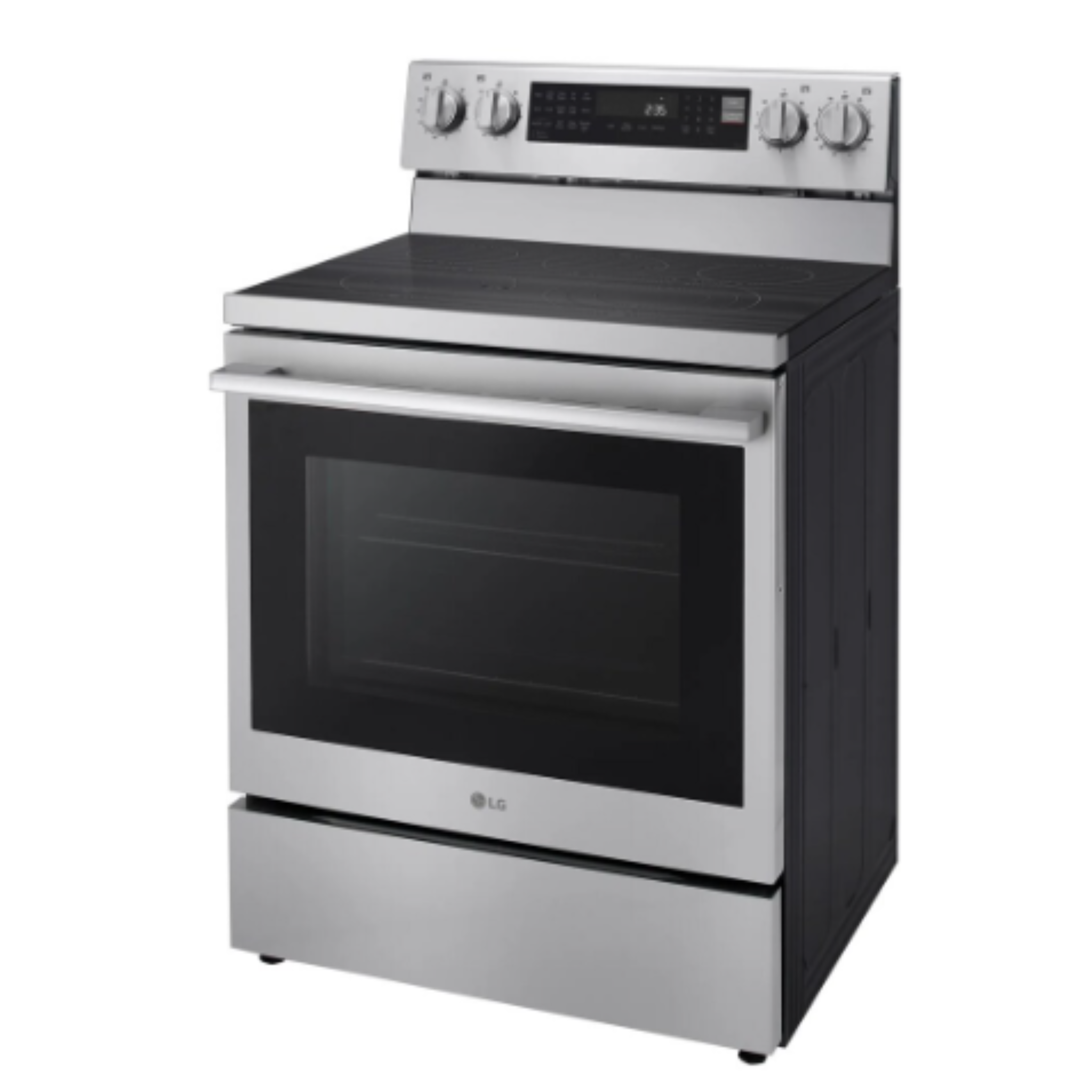 LG - 6.3 cu. ft Electric Range in Stainless - LREN6325XE