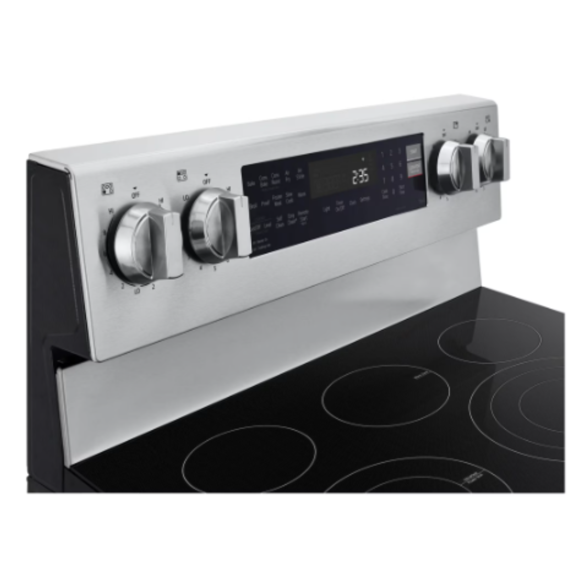 LG - 6.3 cu. ft Electric Range in Stainless - LREN6325XE