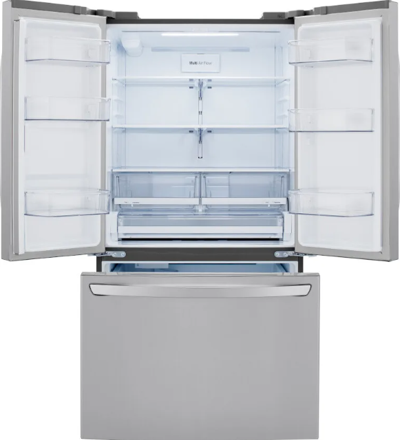 LG - 36 Inch 29 cu. ft French Door Refrigerator in Stainless - LRFCS29D6S