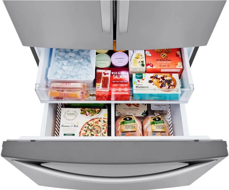 LG - 36 Inch 29 cu. ft French Door Refrigerator in Stainless - LRFCS29D6S