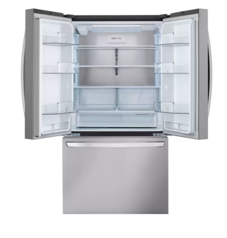 LG - 36 Inch 32 cu. ft French Door Refrigerator in Stainless - LRFLS3206S