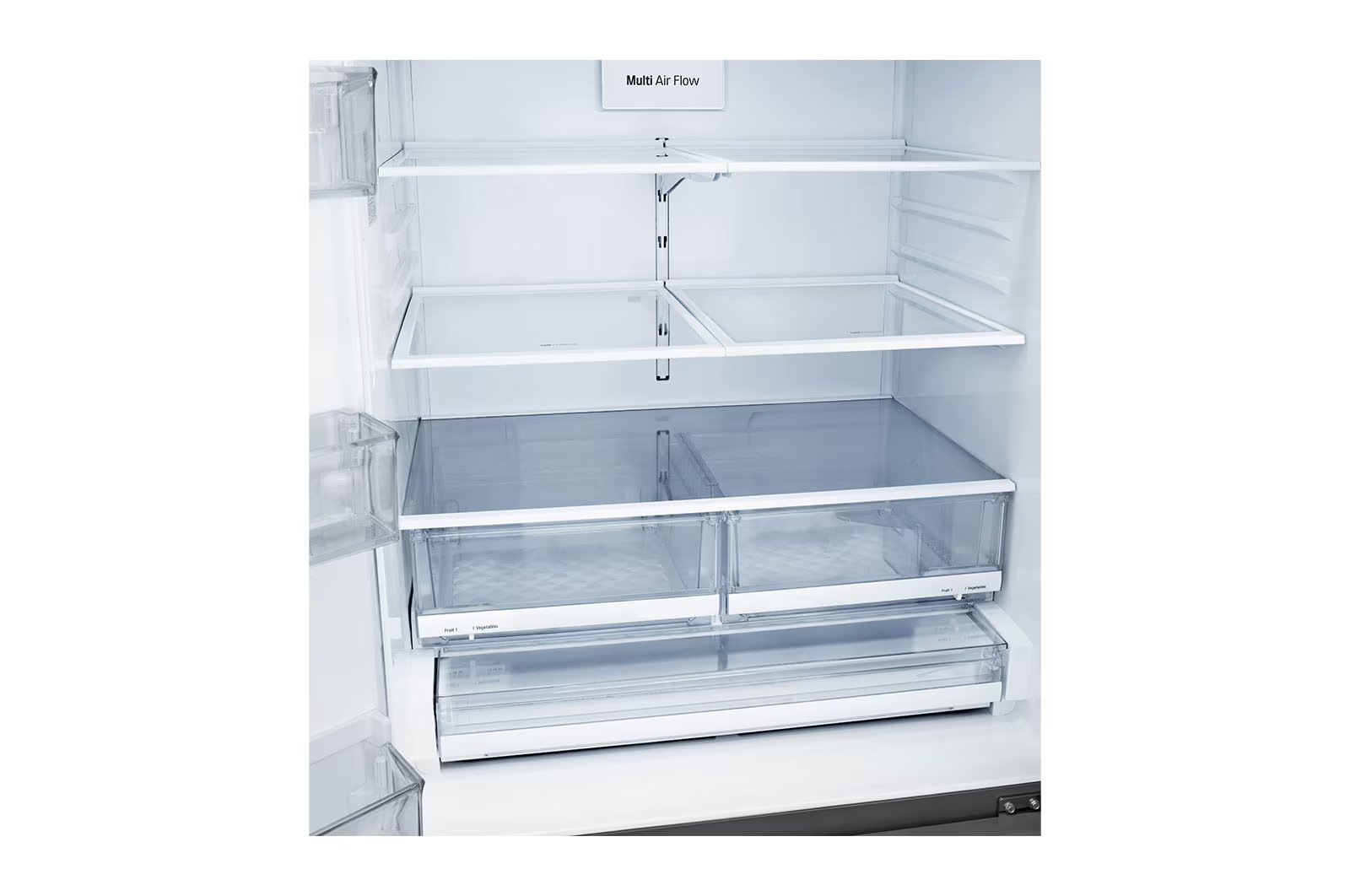 LG - 35.75 Inch 27.7 cu. ft French Door Refrigerator in Stainless - LRFS28XBS