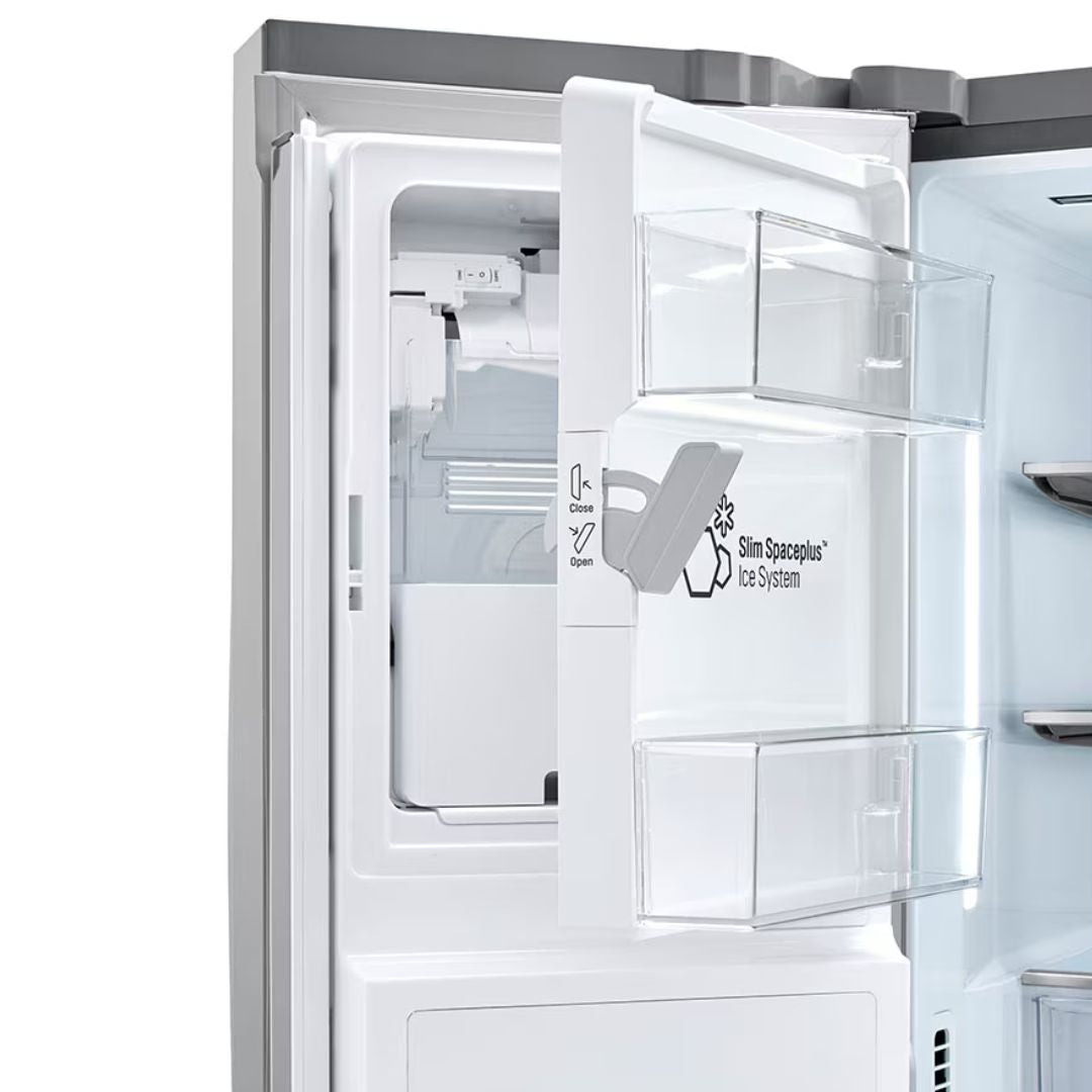 LG - 32.75 Inch 25.1 cu. ft French Door Refrigerator in Stainless - LRFVS2503S