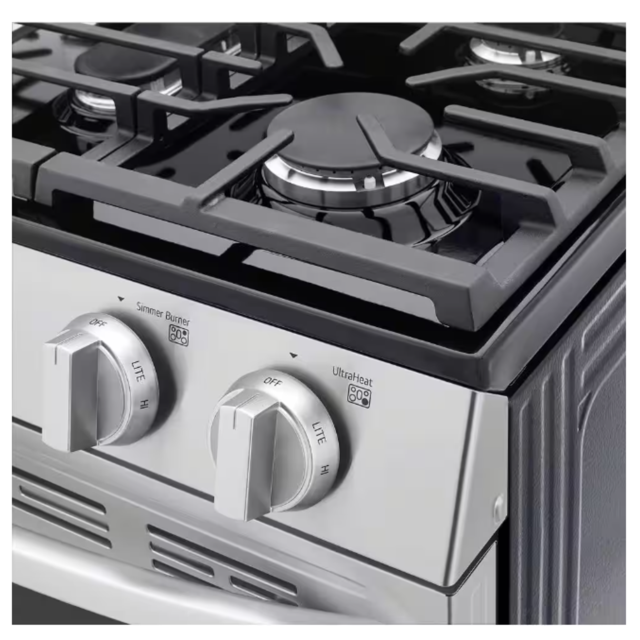LG - 6.3 cu. ft Gas Range in Stainless - LRGN6323Y