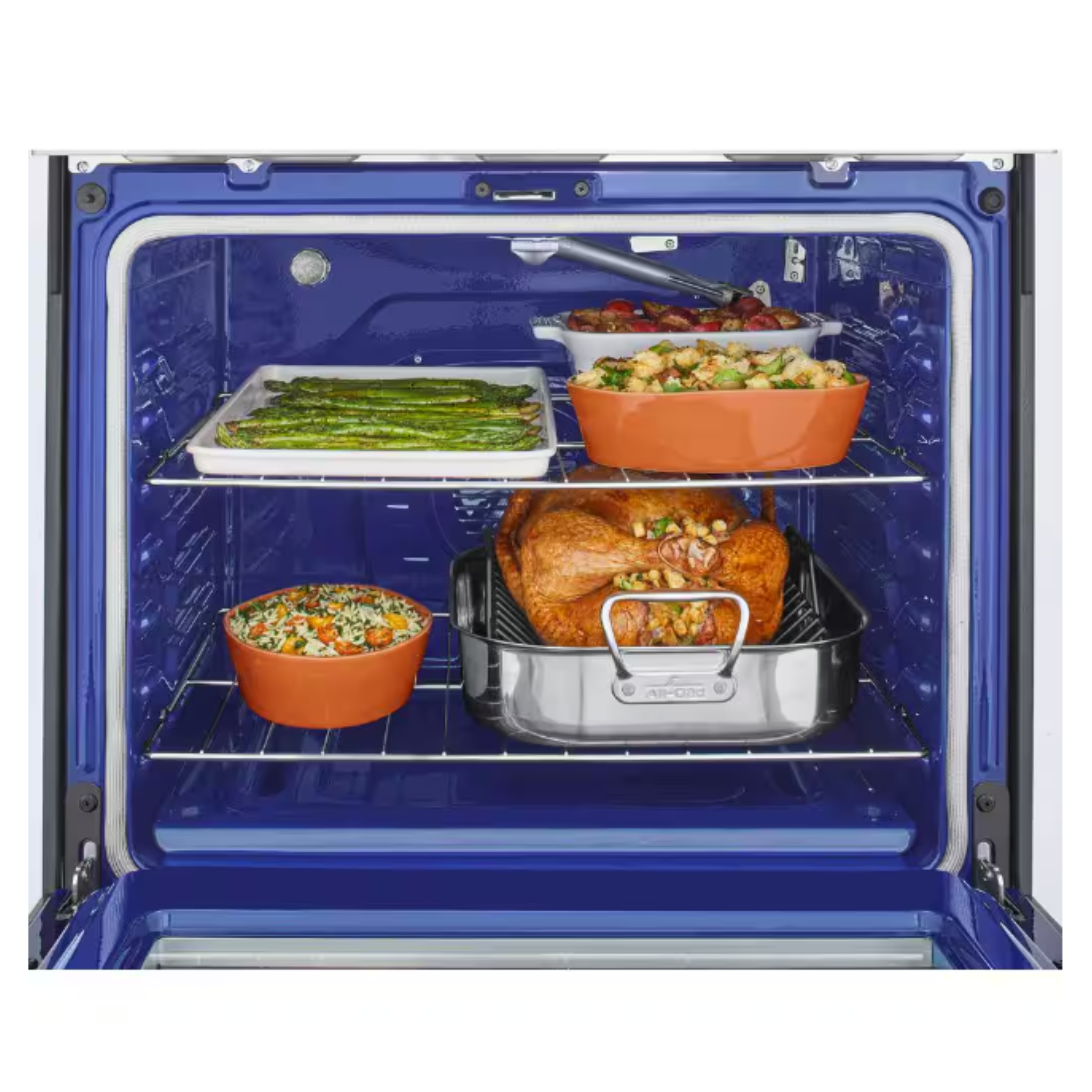 LG - 6.3 cu. ft Gas Range in Stainless - LRGN6323Y