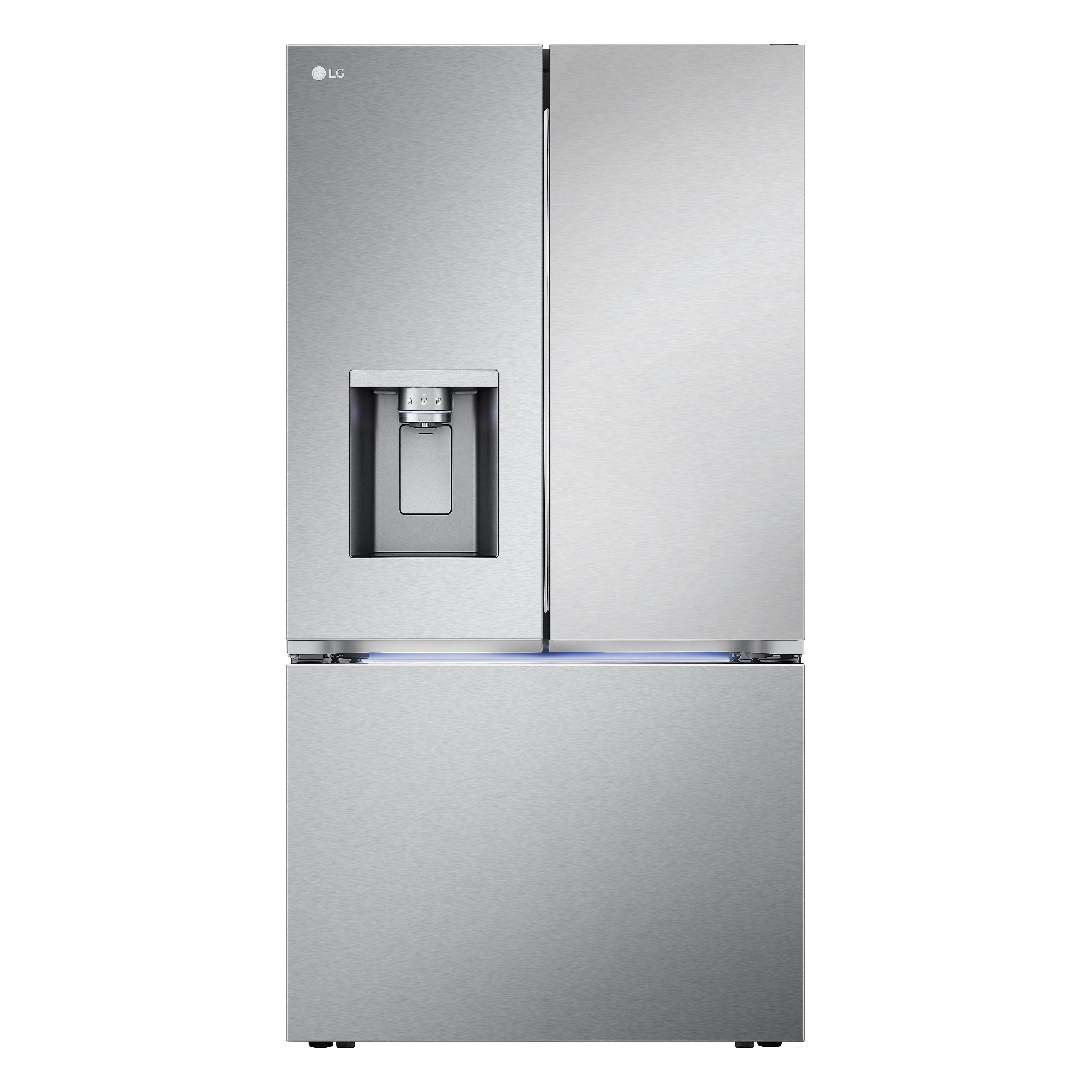 LG - 35.8 Inch 30.7 cu. ft French Door Refrigerator in Stainless - LRYXS3106S