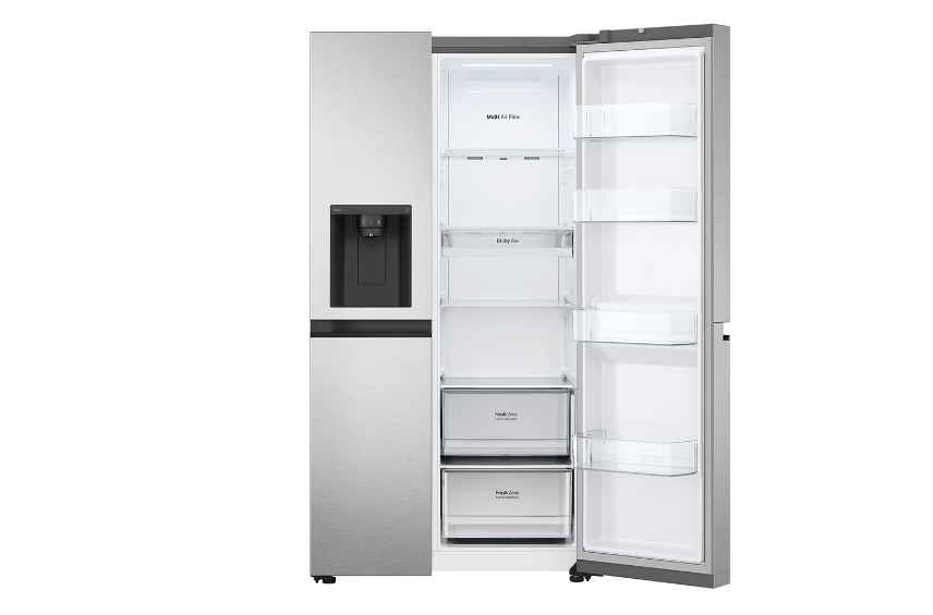 LG - 36 Inch 22.5 cu. ft Side by Side Refrigerator in Stainless - LS23C4230V