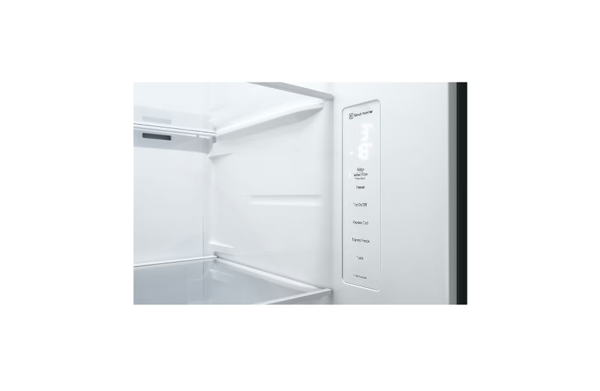 LG - 36 Inch 22.5 cu. ft Side by Side Refrigerator in Stainless - LS23C4230V