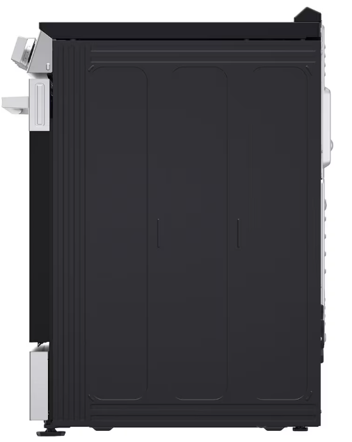 LG - 6.3 cu. ft Electric Range with EasyClean in Stainless - LSEL6330YE