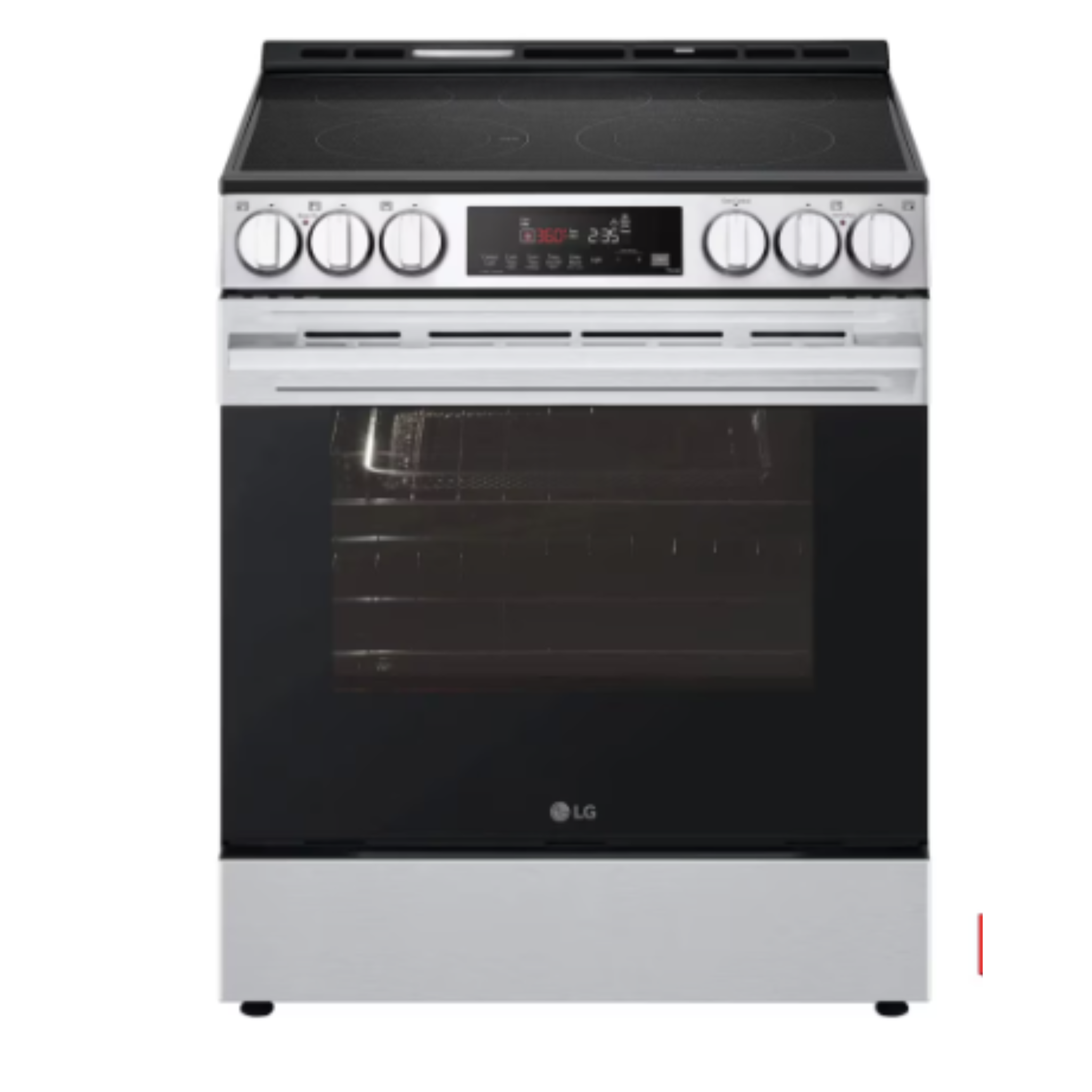 LG - 6.3 cu. ft Electric Range in Stainless - LSEL6333XE